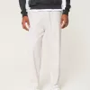 Linen-Blend Loose Pull-On Pants,Linen-Blend Loose Pull-On Pants