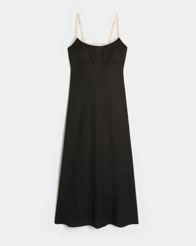 Linen-Blend Maxi Dress,Linen-Blend Maxi Dress Linen-Blend Maxi Dress,Linen-Blend Maxi Dress