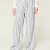 Linen-Blend Pull-On Baggy Pants,Linen-Blend Pull-On Baggy Pants