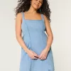 Linen-Blend Structured Mini Dress,Linen-Blend Structured Mini Dress Linen-Blend Structured Mini Dress,Linen-Blend Structured Mini Dress