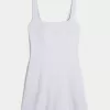Linen-Blend Structured Mini Dress,Linen-Blend Structured Mini Dress Linen-Blend Structured Mini Dress,Linen-Blend Structured Mini Dress