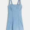Linen-Blend Structured Mini Dress,Linen-Blend Structured Mini Dress Linen-Blend Structured Mini Dress,Linen-Blend Structured Mini Dress