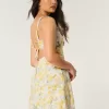 Linen-Blend Structured Mini Dress,Linen-Blend Structured Mini Dress Linen-Blend Structured Mini Dress,Linen-Blend Structured Mini Dress