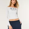 Long-Sleeve NYC Graphic T-Shirt,Long-Sleeve NYC Graphic T-Shirt