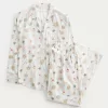 Long-Sleeve Pajama Shirt & Pants Set,Long-Sleeve Pajama Shirt & Pants Set