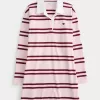 Long-Sleeve Rugby Mini Dress,Long-Sleeve Rugby Mini Dress