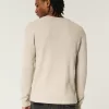 Long-Sleeve Thermal Crew T-Shirt,Long-Sleeve Thermal Crew T-Shirt