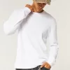 Long-Sleeve Thermal Crew T-Shirt,Long-Sleeve Thermal Crew T-Shirt