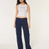 Low-Rise Baggy Cargo Pants,Low-Rise Baggy Cargo Pants