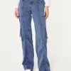 Low-Rise Baggy Zipper Pocket Cargo Pants,Low-Rise Baggy Zipper Pocket Cargo Pants