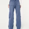 Low-Rise Baggy Zipper Pocket Cargo Pants,Low-Rise Baggy Zipper Pocket Cargo Pants