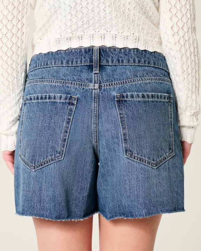 Low-Rise Dark Wash Baggy Denim Shorts 5″,Low-Rise Dark Wash Baggy Denim Shorts 5″ Low-Rise Dark Wash Baggy Denim Shorts 5″,Low-Rise Dark Wash Baggy Denim Shorts 5″