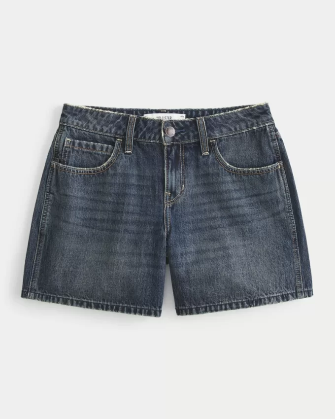 Low-Rise Dark Wash Baggy Denim Shorts 5″,Low-Rise Dark Wash Baggy Denim Shorts 5″ Low-Rise Dark Wash Baggy Denim Shorts 5″,Low-Rise Dark Wash Baggy Denim Shorts 5″