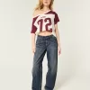 Low Rise Dark Wash Barrel Jeans,Low Rise Dark Wash Barrel Jeans