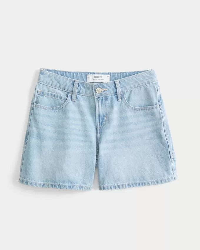 Low-Rise Light Wash Baggy Denim Carpenter Shorts 5″,Low-Rise Light Wash Baggy Denim Carpenter Shorts 5″ Low-Rise Light Wash Baggy Denim Carpenter Shorts 5″,Low-Rise Light Wash Baggy Denim Carpenter Shorts 5″
