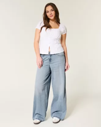 Low-Rise Light Wash Baggy Jeans,Low-Rise Light Wash Baggy Jeans Low-Rise Light Wash Baggy Jeans,Low-Rise Light Wash Baggy Jeans