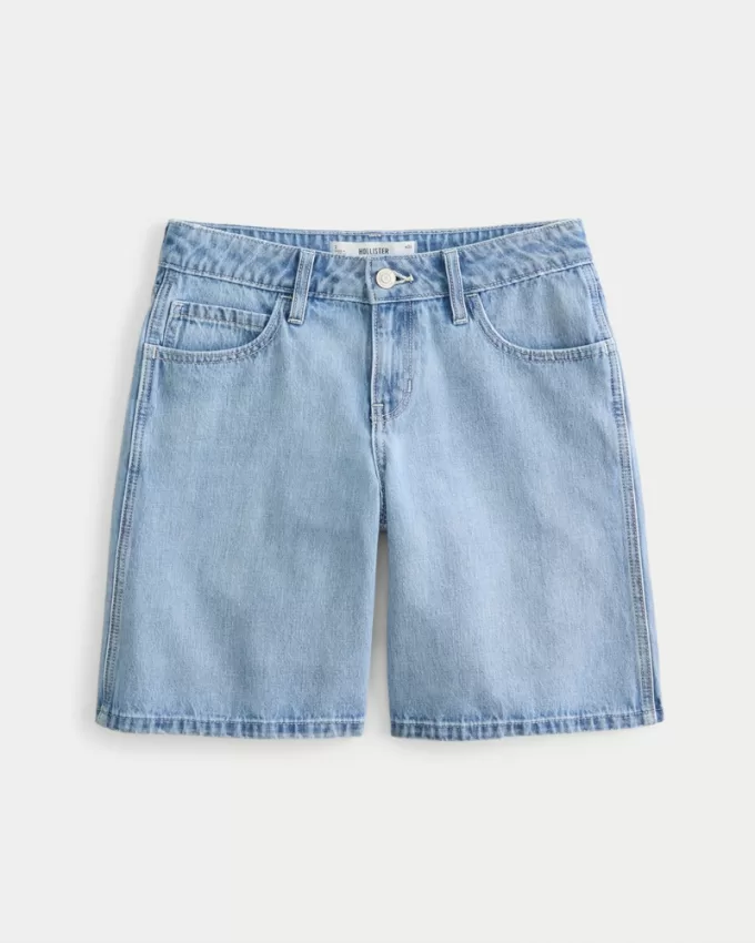 Low-Rise Light Wash Baggy Jort,Low-Rise Light Wash Baggy Jort Low-Rise Light Wash Baggy Jort,Low-Rise Light Wash Baggy Jort