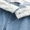 Low-Rise Light Wash Foldover Waist Baggy Jeans,Low-Rise Light Wash Foldover Waist Baggy Jeans
