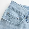 Low-Rise Light Wash Heart Embroidered Straight Jeans,Low-Rise Light Wash Heart Embroidered Straight Jeans