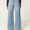 Low-Rise Medium Wash Baggy Jeans,Low-Rise Medium Wash Baggy Jeans