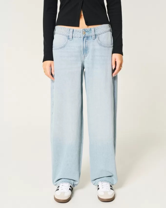 Low-Rise Medium Wash Tapered Baggy Jeans,Low-Rise Medium Wash Tapered Baggy Jeans Low-Rise Medium Wash Tapered Baggy Jeans,Low-Rise Medium Wash Tapered Baggy Jeans