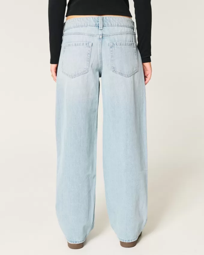 Low-Rise Medium Wash Tapered Baggy Jeans,Low-Rise Medium Wash Tapered Baggy Jeans Low-Rise Medium Wash Tapered Baggy Jeans,Low-Rise Medium Wash Tapered Baggy Jeans