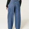 Low-Rise Medium Wash Tapered Baggy Jeans,Low-Rise Medium Wash Tapered Baggy Jeans Low-Rise Medium Wash Tapered Baggy Jeans,Low-Rise Medium Wash Tapered Baggy Jeans