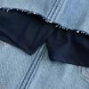 Low-Rise Y2K Chop Pocket Denim Mini Skort,Low-Rise Y2K Chop Pocket Denim Mini Skort