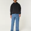 Medium Wash Baggy Painter Jeans,Medium Wash Baggy Painter Jeans