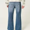 Medium Wash Relaxed Boot Jeans,Medium Wash Relaxed Boot Jeans