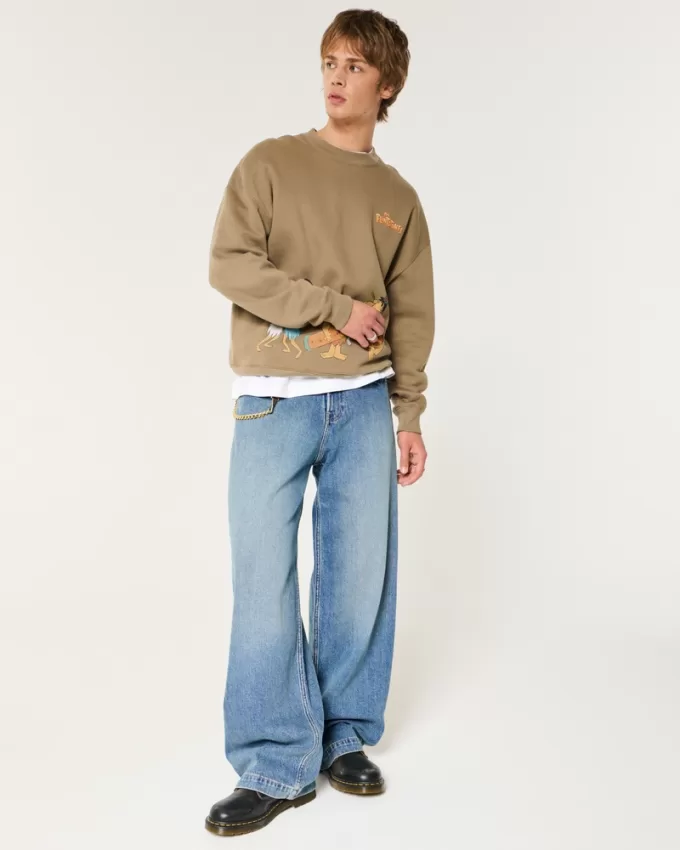 Medium Wash Super Baggy Jeans,Medium Wash Super Baggy Jeans Medium Wash Super Baggy Jeans,Medium Wash Super Baggy Jeans
