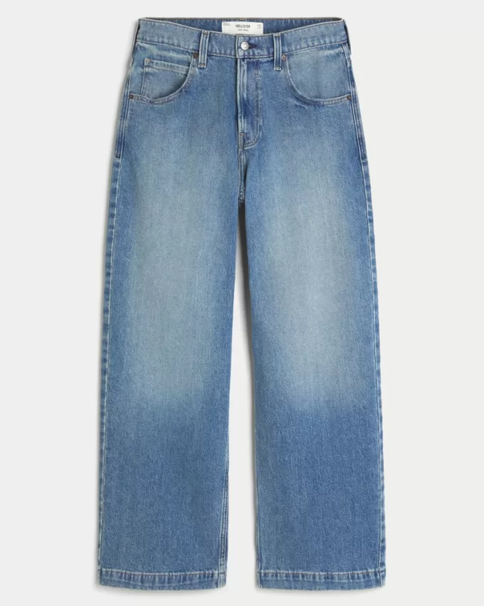 Medium Wash Super Baggy Jeans,Medium Wash Super Baggy Jeans Medium Wash Super Baggy Jeans,Medium Wash Super Baggy Jeans