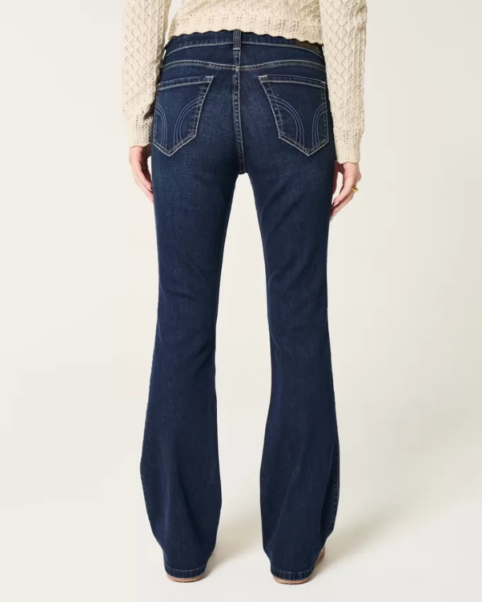Mid-Rise Dark Wash Boot Jeans,Mid-Rise Dark Wash Boot Jeans Mid-Rise Dark Wash Boot Jeans,Mid-Rise Dark Wash Boot Jeans