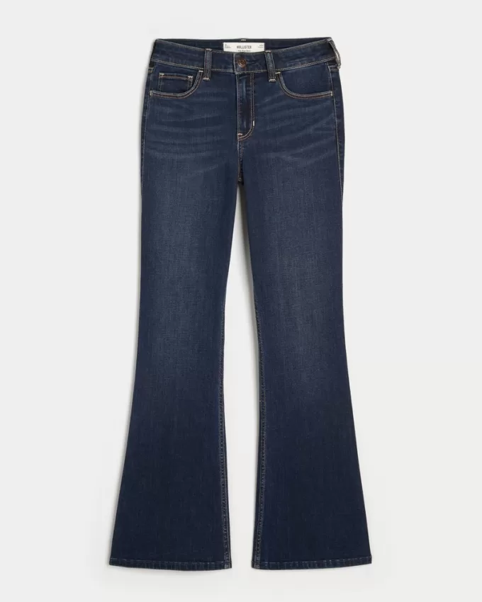 Mid-Rise Dark Wash Boot Jeans,Mid-Rise Dark Wash Boot Jeans Mid-Rise Dark Wash Boot Jeans,Mid-Rise Dark Wash Boot Jeans