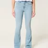 Mid-Rise Light Wash Boot Jeans,Mid-Rise Light Wash Boot Jeans