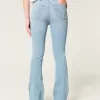 Mid-Rise Light Wash Boot Jeans,Mid-Rise Light Wash Boot Jeans