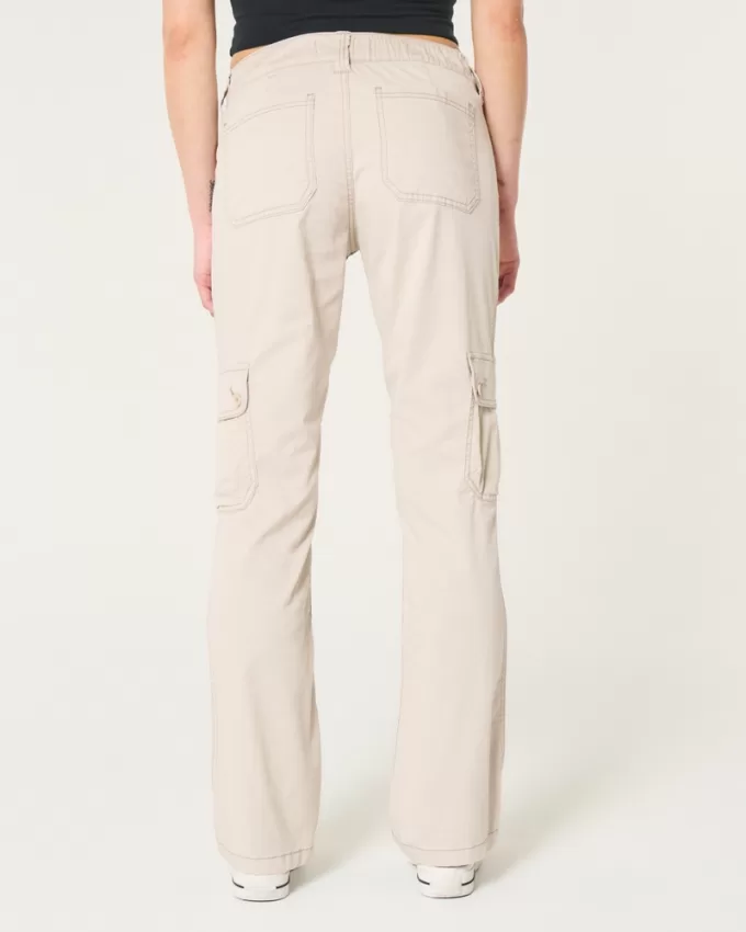 Mid-Rise Relaxed Boot Cargo Pants,Mid-Rise Relaxed Boot Cargo Pants