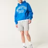 Mid-Thigh Cooling Fleece Shorts,Mid-Thigh Cooling Fleece Shorts