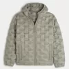 Mid-Weight Hooded Puffer Jacket,Mid-Weight Hooded Puffer Jacket