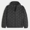 Mid-Weight Hooded Puffer Jacket,Mid-Weight Hooded Puffer Jacket