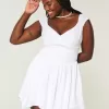 Off-the-Shoulder Asymmetrical Hem Mini Dress,Off-the-Shoulder Asymmetrical Hem Mini Dress