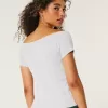 Off-the-Shoulder Lace Trim Top,Off-the-Shoulder Lace Trim Top Off-the-Shoulder Lace Trim Top,Off-the-Shoulder Lace Trim Top