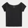 Off-the-Shoulder Lace Trim Top,Off-the-Shoulder Lace Trim Top Off-the-Shoulder Lace Trim Top,Off-the-Shoulder Lace Trim Top