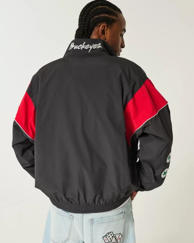Ohio State University Graphic Windbreaker Jacket,Ohio State University Graphic Windbreaker Jacket