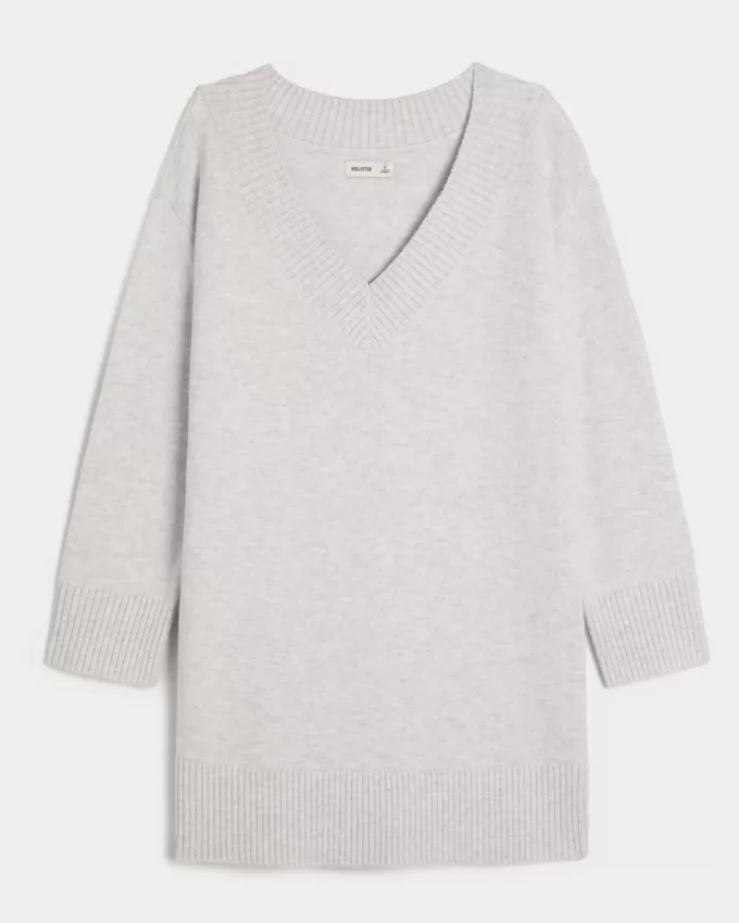 On/Off the shoulder Jersey Sweater Dress,On/Off the shoulder Jersey Sweater Dress