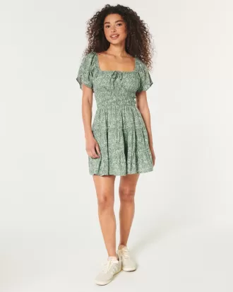 Open Back Channeled Skort Dress,Open Back Channeled Skort Dress