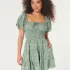 Open Back Channeled Skort Dress,Open Back Channeled Skort Dress