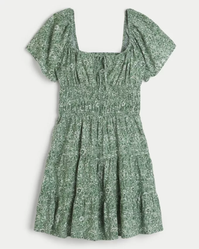 Open Back Channeled Skort Dress,Open Back Channeled Skort Dress