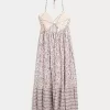 Open Back Halter Maxi Dress,Open Back Halter Maxi Dress
