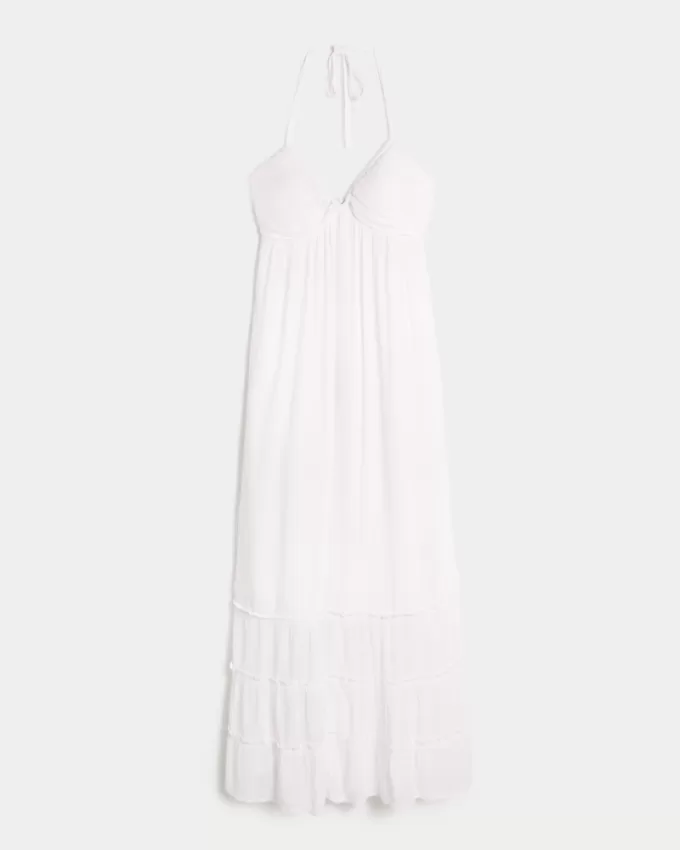 Open Back Halter Maxi Dress,Open Back Halter Maxi Dress Open Back Halter Maxi Dress,Open Back Halter Maxi Dress